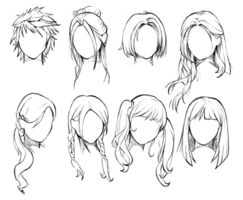 Видео tutorial simple anime hair. Anime Girl Hair Drawing at PaintingValley.com | Explore ...