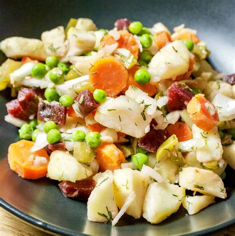Russian Cooked Vegetable Salad