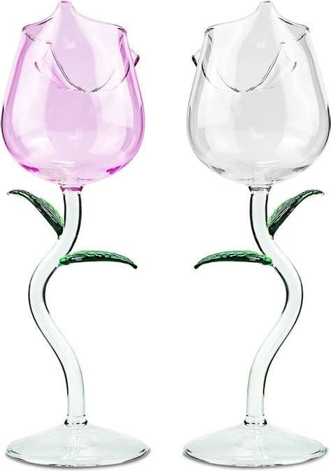 These Tiktok Famous Rose Shaped Wine Glasses From Amazon Will Elevate Your Valentine’s Or
