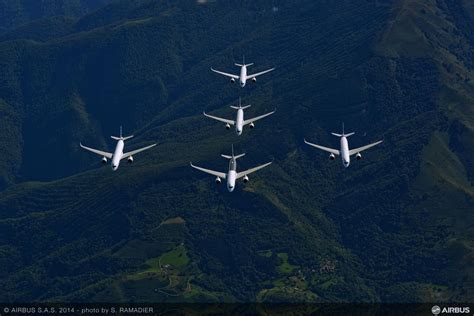 A five-Airbus formation flight is as beautiful and crazy as it sounds ...