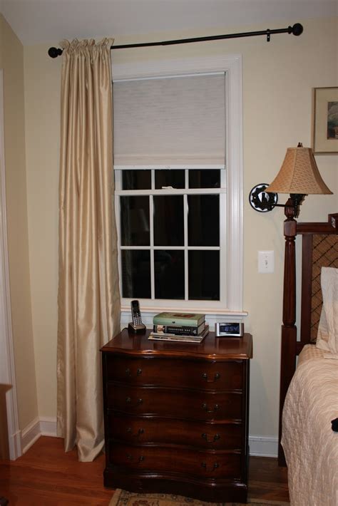 Carriage house queen carved panel rice bed by kincaid from 4 poster bedroom set , image source: HOUSEography: Master Bedroom Curtain Reveal!