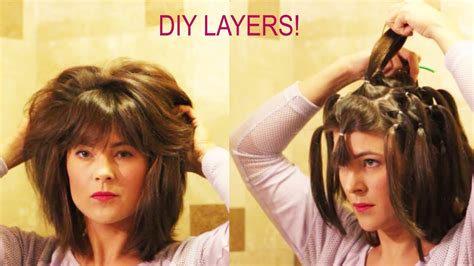 How To Cut Your Own Hair Into A Shaggy Bob Leeuwdesigns