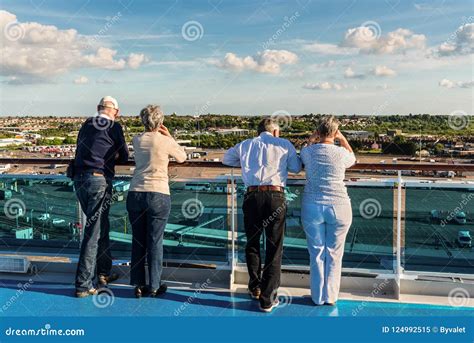 Passengers On Board Of The Cruise Ship Editorial Image Image Of Sensuality Board 124992515