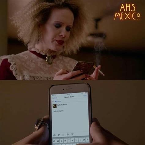 Mary Shelley American Horror Story Stephen King Ahs Hotel Ahs Cast Sitting In A Tree Sarah