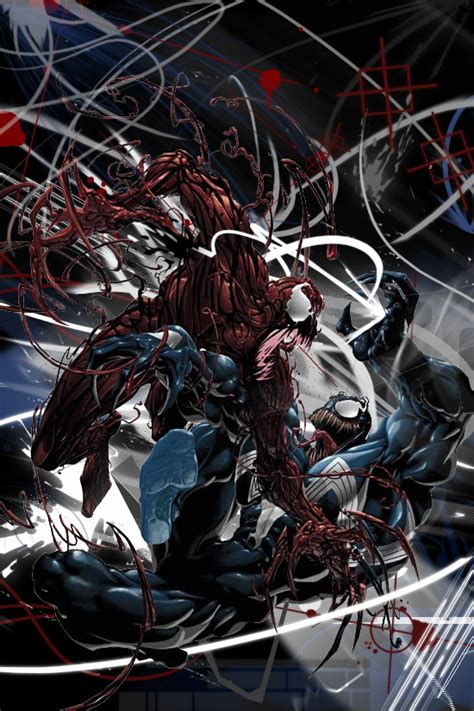 Venom Vs Carnage By Pandaxninja On Deviantart