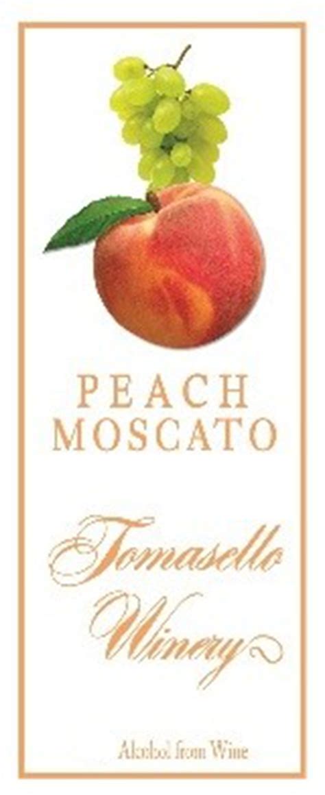 Tomasello Peach Moscato Wine Library