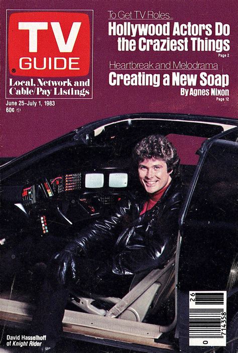 RetroNewsNow On Twitter TV Guide Cover June 25 July 1 1983 David