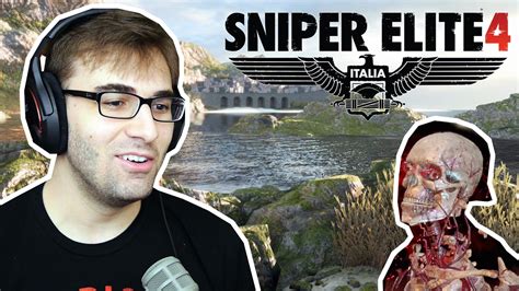 Sniper Elite 4 Italia Tiro No Saco Seguido De Explosão Ps4 Pro