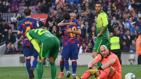 Barça Messi nin 4 gollü şovuyla kazandı Tüm Spor Haber AVRUPA LİGLERİ