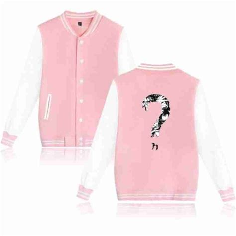 Xxxtentacion Rapper Baseball Pink Jacket Movie Leather Jackets