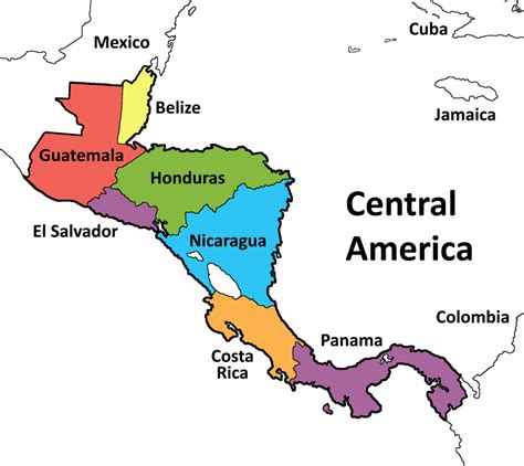 Lista 97 Foto America Central Y Las Antillas Mapa El último