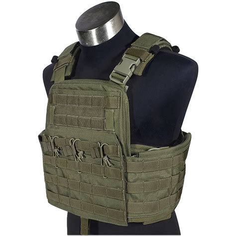 Flyye Field Compact Plate Carrier Ranger Green | Vests | Military 1st