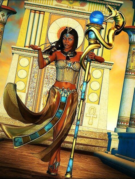 Wadjet Was One Of The Oldest Egyptian Goddesses Her Worship Was