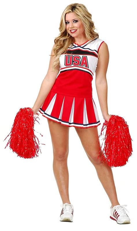 Team Usa Cheerleader Womens Costume Trajes De Porrista Porristas