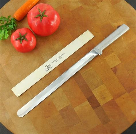 Unused Nos Rada Bread Slicing Knife Usa High Carbon Stainless 9