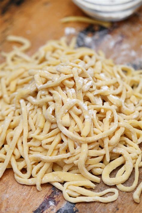 Easiest Homemade Egg Noodles Youll Ever Make Scrambled Chefs