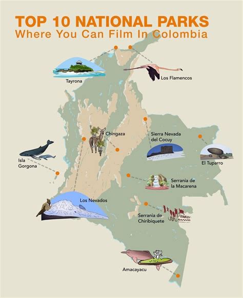 The Top 10 Colombian National Parks For Filming Natural History