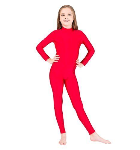 Child Mock Neck Long Sleeve Unitard1855whtmwhitemedium Bal Togs