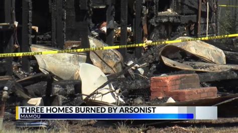 Arsonist Burns Three Homes In Mamou