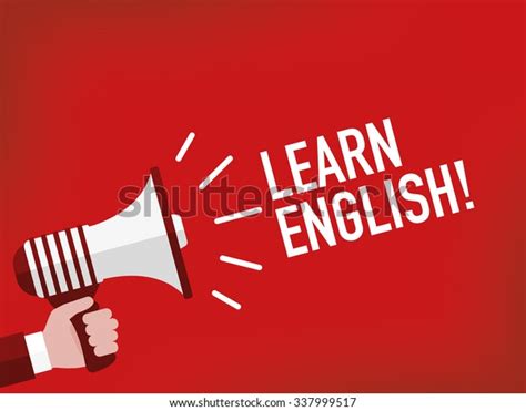 Learn English Stock Vector Royalty Free 337999517