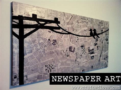 Painting On Newspaper Canvas At Explore Collection