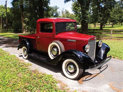 1934 International C 1 ½ Ton Pickup Hershey 2015 Rm Sothebys