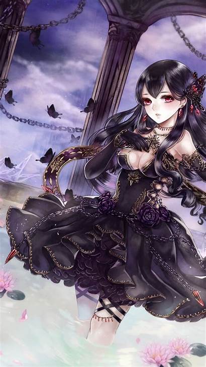 Anime Lolita Dark Gothic Goth Wallpapers Iphone