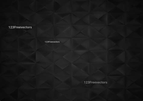 Black Triangle Pattern Background