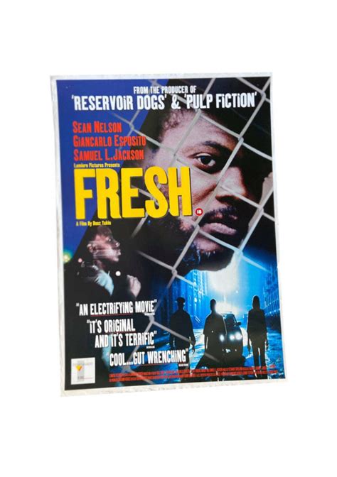 1994 Fresh Movie Promo Poster Etsy