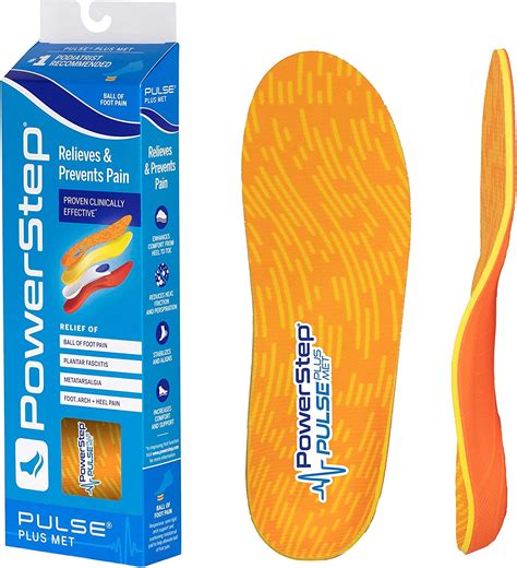 Buy Powerstep Insoles Pulse Plus Ball Of Foot Pain Relief Insole