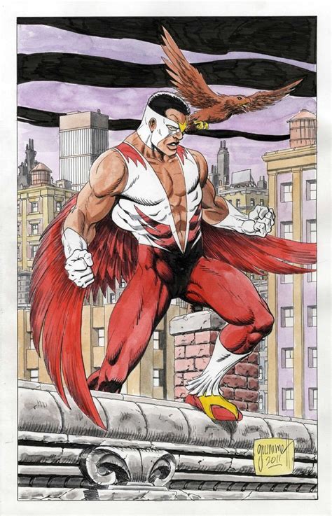 Falcon By Tom Grummett Comic Art Marvel Comics Art Marvel Comics