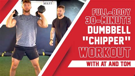 The Full Body 30 Minute Dumbbell Chipper Workout Mh Weekenders