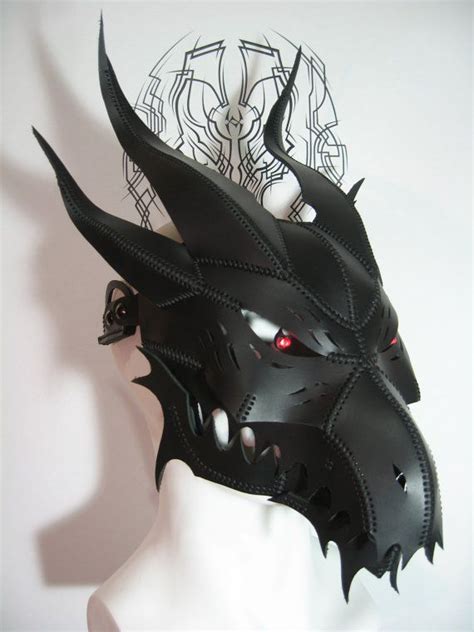 Dragon Armor Dragon Mask Dragon Eye Leather Armor Leather Mask