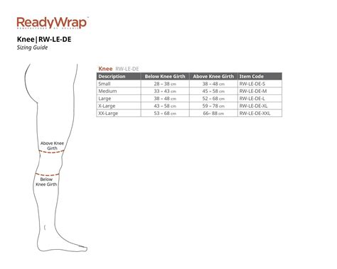 Solaris Readywrap Knee Wrap Ready Wrap Knee Compression