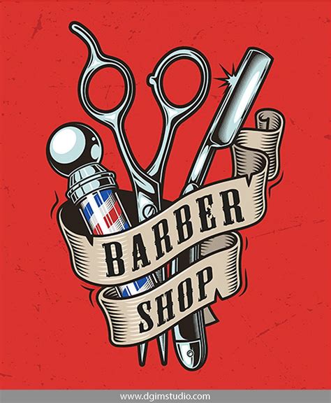 Barber Poster Barber Logo Barber Man Barber Shop Interior Barber