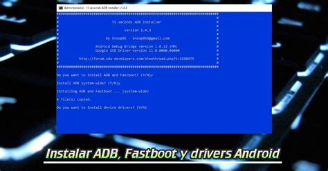 Descargar E Instalar Adb Y Fastboot En Windows 7 8 8 1 Y 10 Isnca Hot