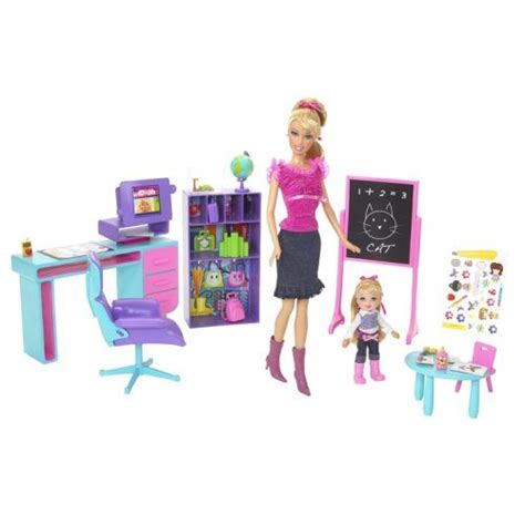 Owenshopping Now Cheap Barbie I Can Beteacher Doll And Playset