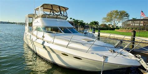 1997 Sea Ray 420 Aft Cabin Power Boat For Sale
