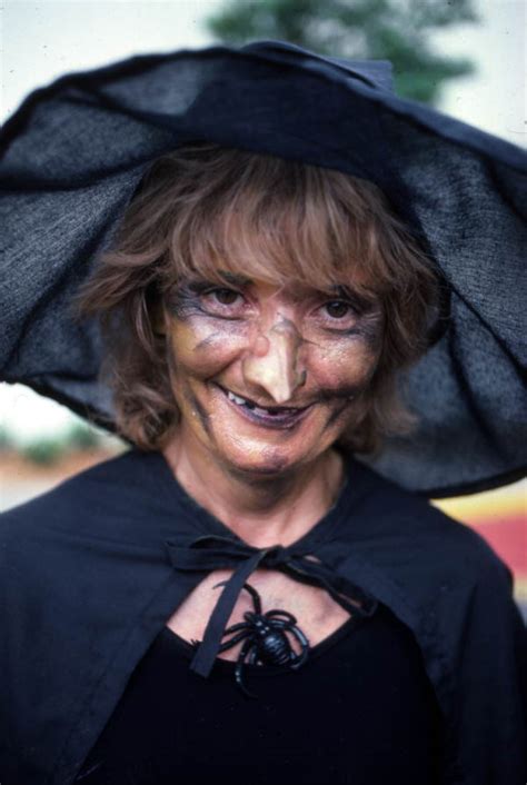 Florida Memory • Close Up View Of Woman Dressed As Witch For Halloween