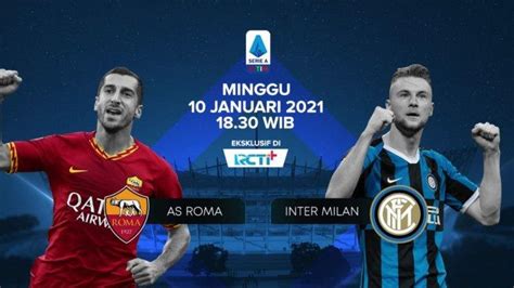 Melihat dari rekor pertemuan, red devils berpeluang meraup kemenangan atas i rossoneri. Live RCTI Plus! Link Live Streaming Roma vs Inter Milan ...