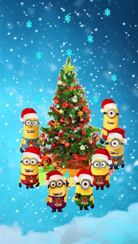 Download Minions Christmas Wallpaper By Shinchanx8 B8 Free On Zedge
