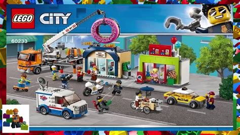 Lego Instructions City 60233 Donut Shop Opening Book 2 Youtube