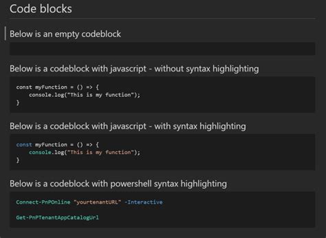 Quick Tip How To Get Syntax Highlighting In Markdown Code Blocks A