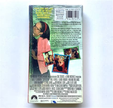 Superstar Vhs New Sealed Watermarks 90s Snl Comedy Molly Shannon Will