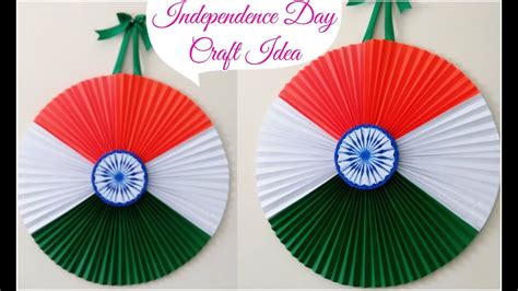 Diy Republic Day Decor Ideaseasy Independence Day Craft For Kidsdiy