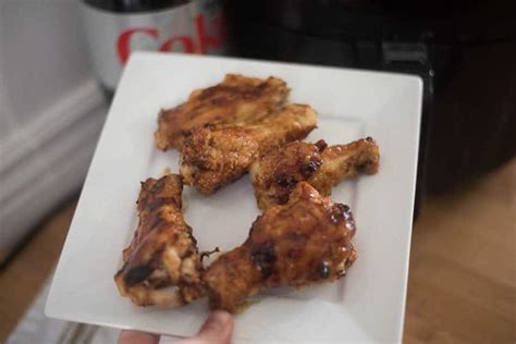 fryer chicken air wings bbq recipe