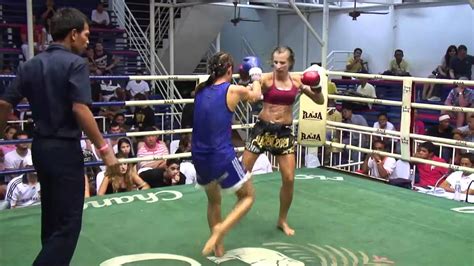 Patrizia Sinbi Muay Thai Wins By Ko At Bangla Boxing Stadium Youtube