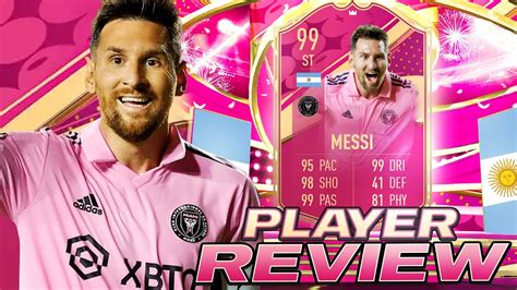 Omg 😱99 Premium Futties Lionel Messi Player Review Fifa 23 Ultimate Team Youtube