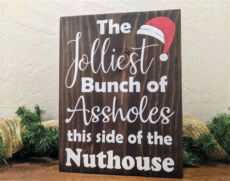 Jolliest Bunch Of Assholes Sign National Lampoons Etsy