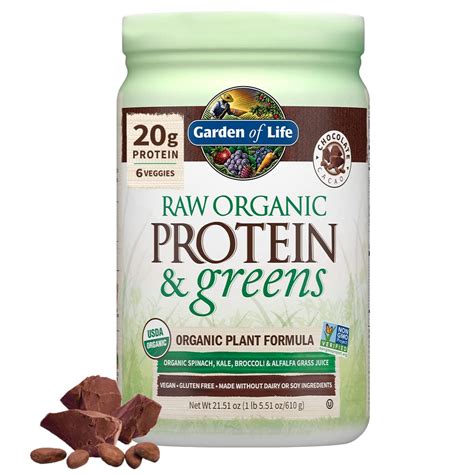 Buy Garden Of Life Raw Protein And Greens Chocolate Vegan Protein